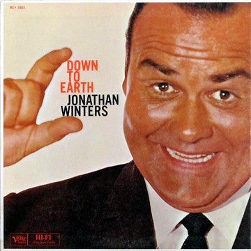 Jonathan Winters : Down To Earth (LP, Album, Mono)
