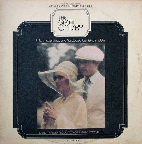 Nelson Riddle : The Great Gatsby (Original Soundtrack Recording) (2xLP, Album, Gat)