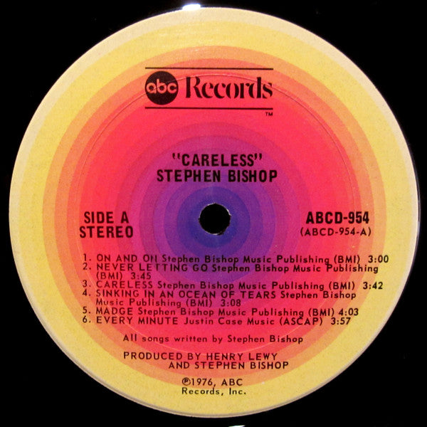Care Less Album Stephen Bishop - Careless - Buy Used Vinyl Records! – Turntable Revival