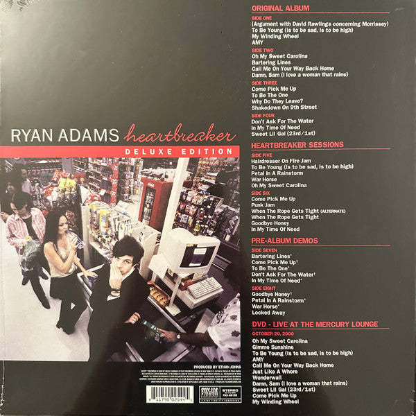 Ryan Adams : Heartbreaker  (2xLP, Album, RE, RM + 2xLP + DVD-V + Box, Dlx)