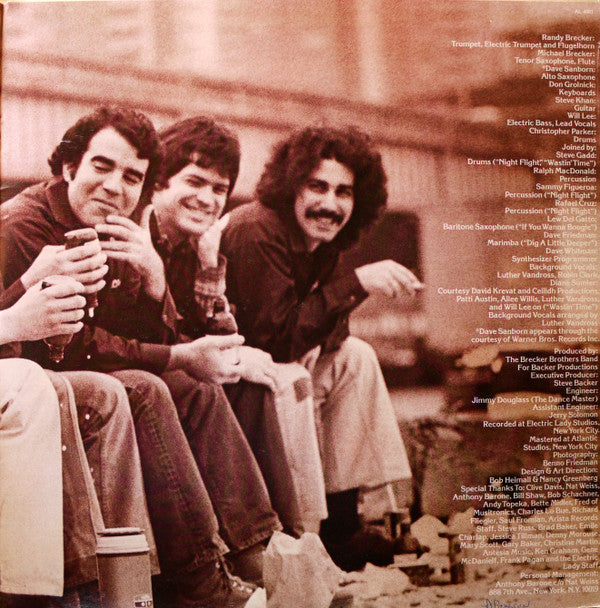The Brecker Brothers Band* : Back To Back (LP, Album, PRC)
