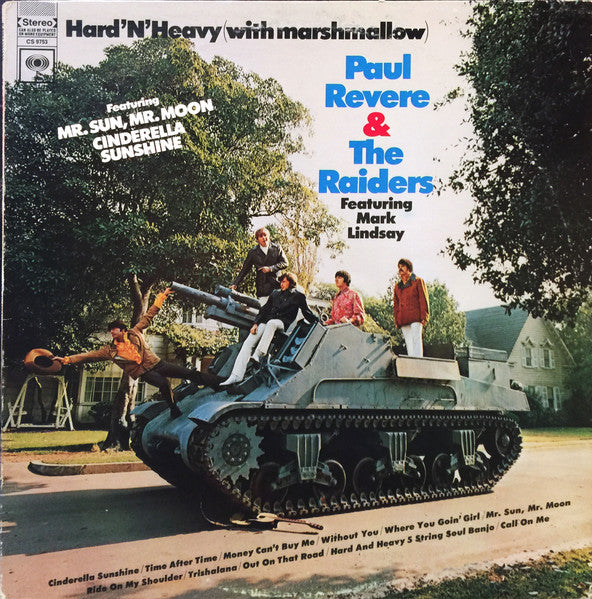 Paul Revere & The Raiders : Hard 'N' Heavy (With Marshmallow) (LP)