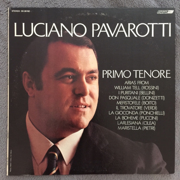 Luciano Pavarotti : Primo Tenore (LP, RE)