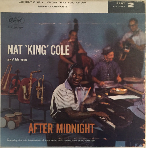Nat 'King' Cole And His Trio* : After Midnight, Part 2 (7", EP)