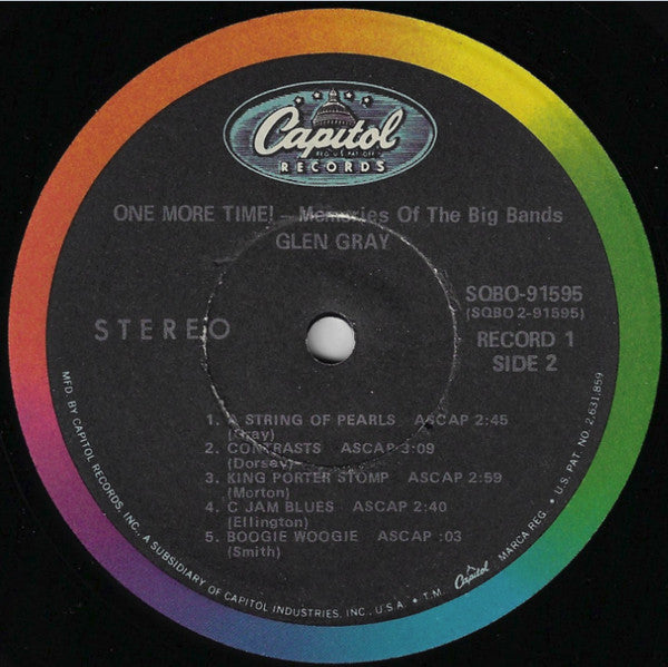 Glen Gray & The Casa Loma Orchestra : One More Time! (Memories Of The Big Bands) (2xLP, Comp, Club)