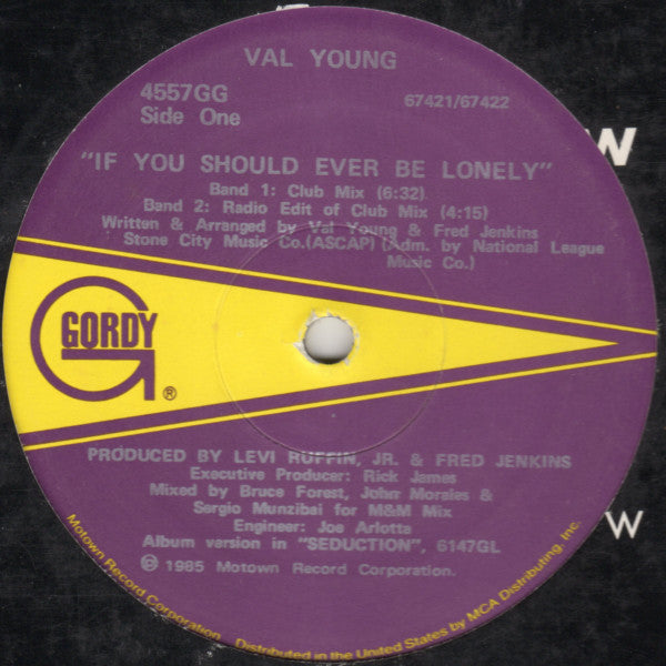 Val Young : If You Should Ever Be Lonely (12")