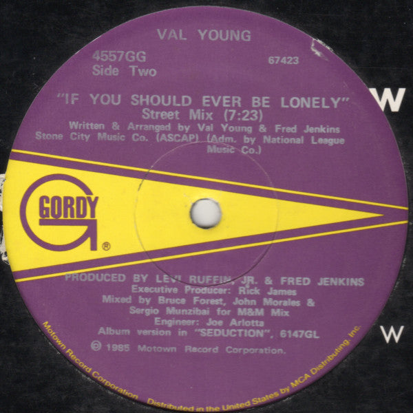 Val Young : If You Should Ever Be Lonely (12")
