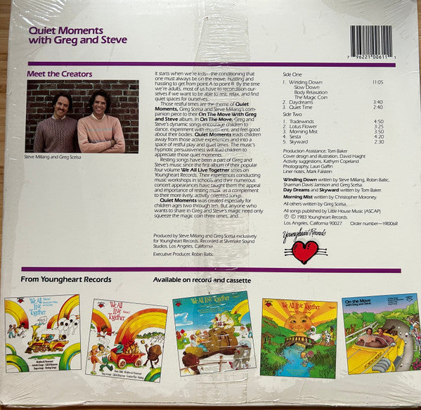 Greg And Steve : Quiet Moments With Greg And Steve (LP, Album)