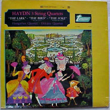 Haydn*, Hungarian Quartet*, Dekány Quartet* : 3 String Quartets (LP, Album)