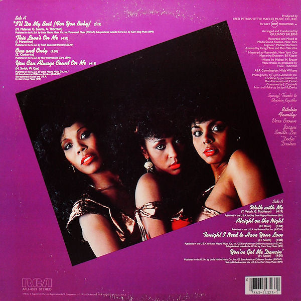 Ritchie Family* : I'll Do My Best (LP, Album)