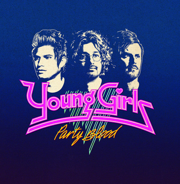 Young Girls (2) : Party Blood (LP, Album)