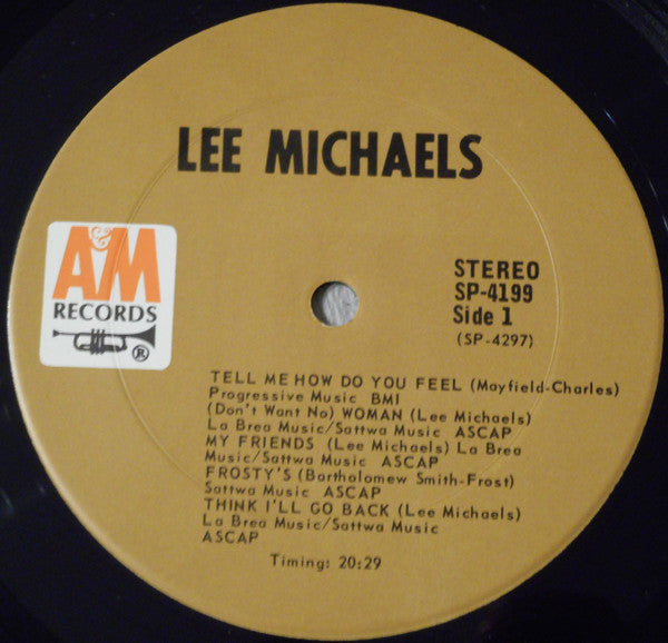 Lee Michaels : Lee Michaels (LP, Album)