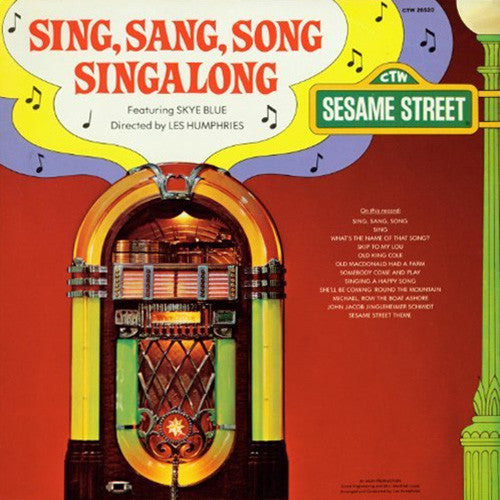 Sesame Street Featuring Skye Blue Directed By Les Humphries : Sing, Sang, Song Singalong (LP, Album)