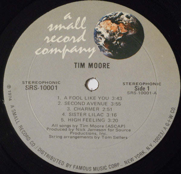 Tim Moore : Tim Moore (LP, Album, Mon)