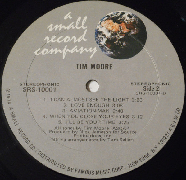 Tim Moore : Tim Moore (LP, Album, Mon)