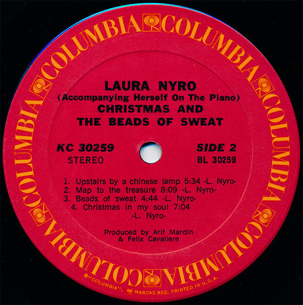 Laura Nyro : Christmas And The Beads Of Sweat (LP, Album, Ter)