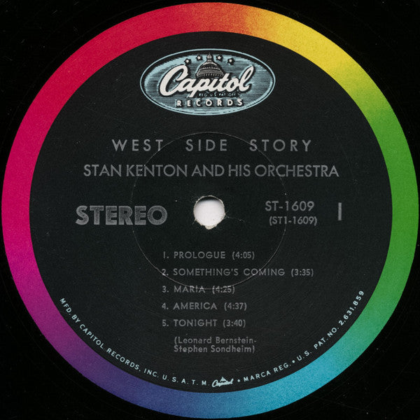 Stan Kenton And His Orchestra : Kenton's West Side Story (LP, Album, RP, Scr)