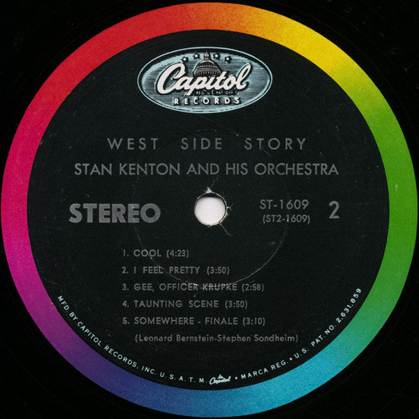 Stan Kenton And His Orchestra : Kenton's West Side Story (LP, Album, RP, Scr)