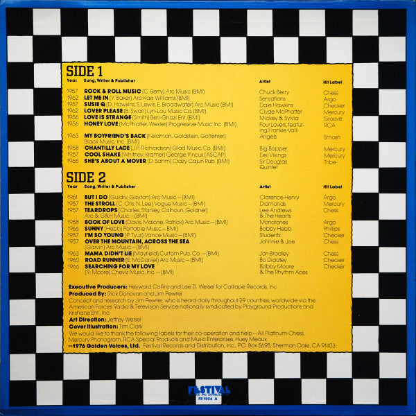 Various : A Salute To Rock 'N Roll - Volume One (LP, Comp)