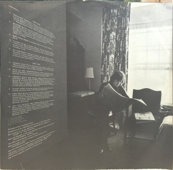 Graham Nash : Songs For Beginners (LP, Album, PR )