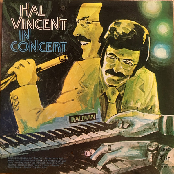 Hal Vincent : In Concert (LP, Album)