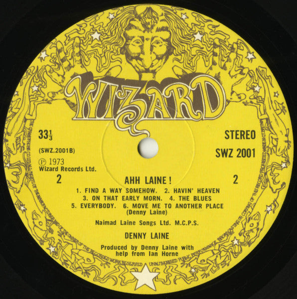 Denny Laine : Ahh... Laine! (LP, Album)