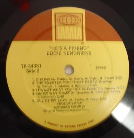 Eddie Kendricks : He's A Friend (LP, Album)