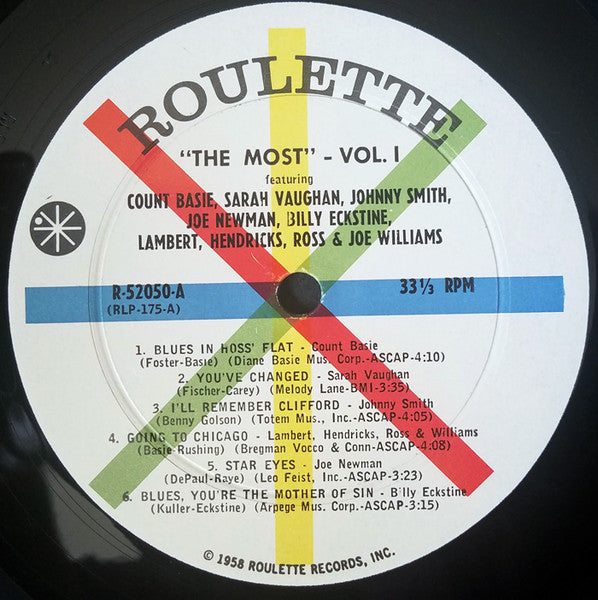 Various : The Most-Vol. I (LP, Comp, Mono)