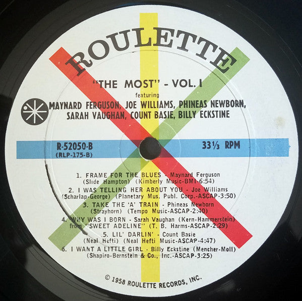 Various : The Most-Vol. I (LP, Comp, Mono)