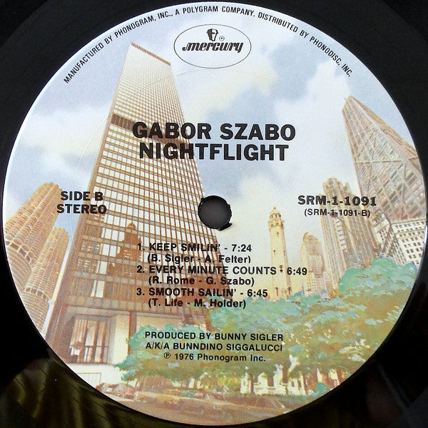 Gabor Szabo : Nightflight (LP, Album)