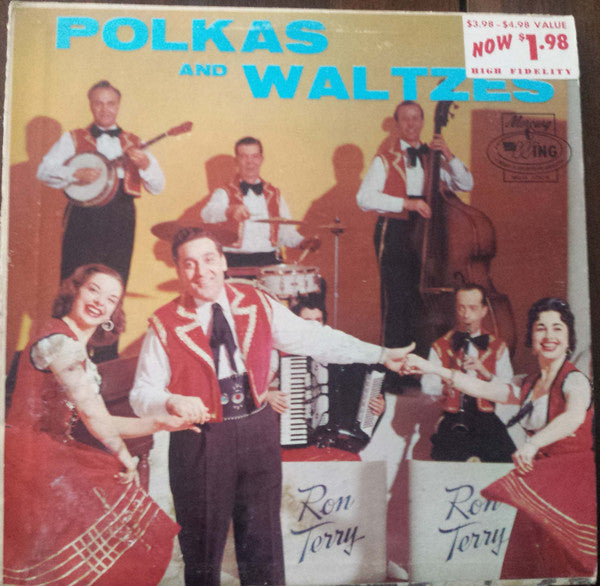 Ron Terry And His Orchestra : Polkas And Waltzes (LP, Album, RE)