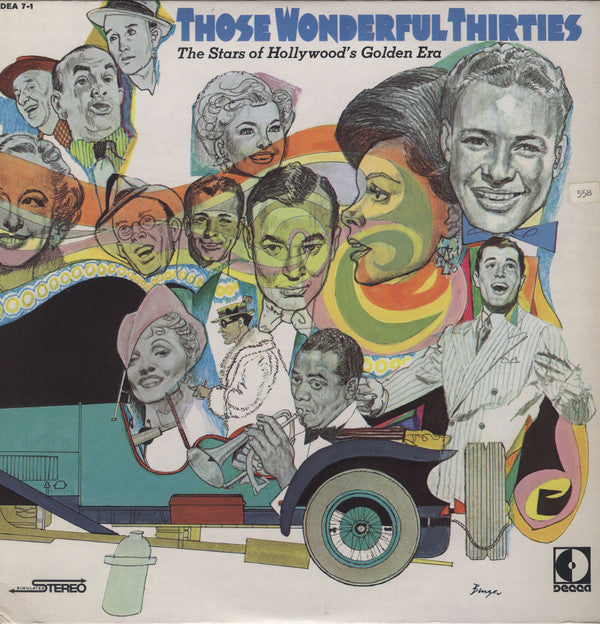 Various : Those Wonderful Thirties Vol. 1, The Stars Of Hollywood's Golden Era (2xLP, Comp)