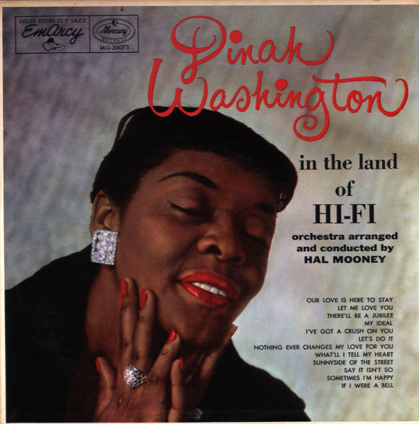 Dinah Washington : In The Land Of Hi-Fi (LP, Album, Mono, Ind)