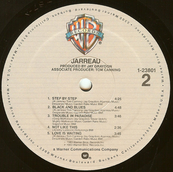 Jarreau* : Jarreau (LP, Album, Pit)
