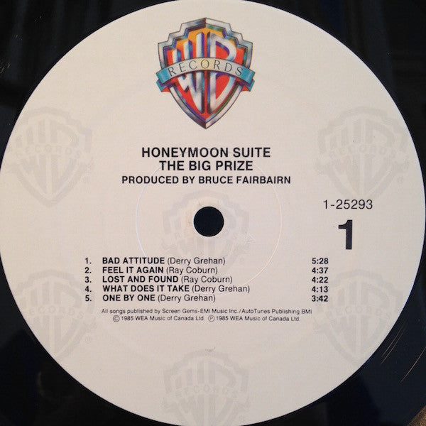 Honeymoon Suite : The Big Prize (LP, Album, All)