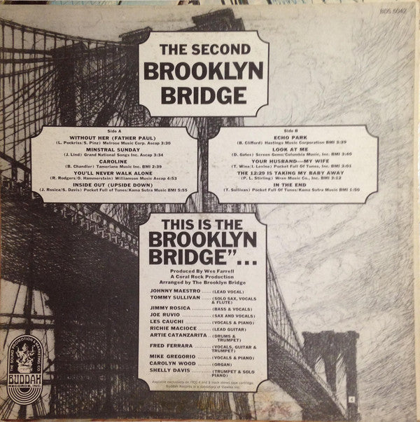 The Brooklyn Bridge : The Second Brooklyn Bridge (LP, Album)