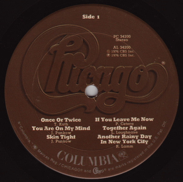 Chicago (2) : Chicago X (LP, Album, Gat)