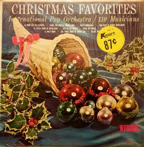 International Pop Orchestra / 110 Musicians* : Christmas Favorites (LP, Mono)