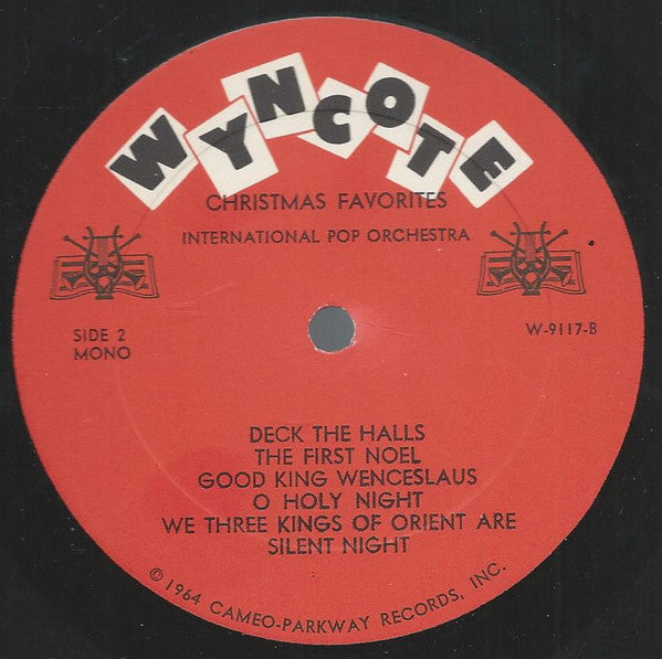 International Pop Orchestra / 110 Musicians* : Christmas Favorites (LP, Mono)