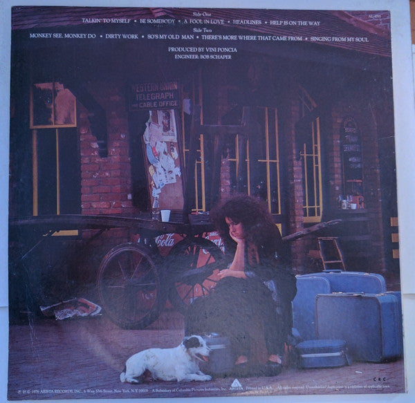 Melissa Manchester : Help Is On The Way (LP, Album, RP)