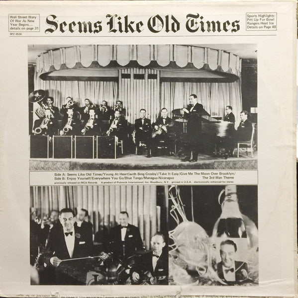 Guy Lombardo : Seems Like Old Times (LP, Comp)