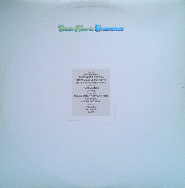 Eddie Harris : Excursions (2xLP, Album, RI)