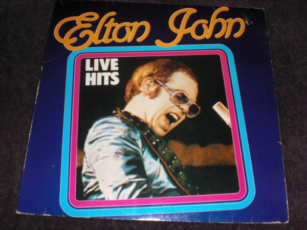 Elton John : Live Hits (2xLP, Comp, Gat)