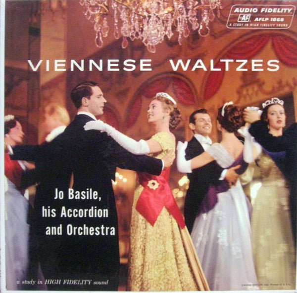 Jo Basile, Accordion And Orchestra : Viennese Waltzes (LP, Album, Mono)