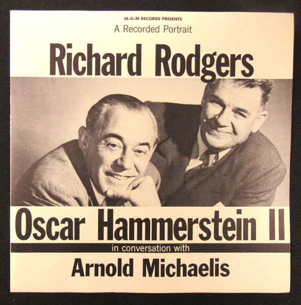 Rodgers & Hammerstein, Arnold Michaelis : A Recorded Portrait (2xLP, Mono)