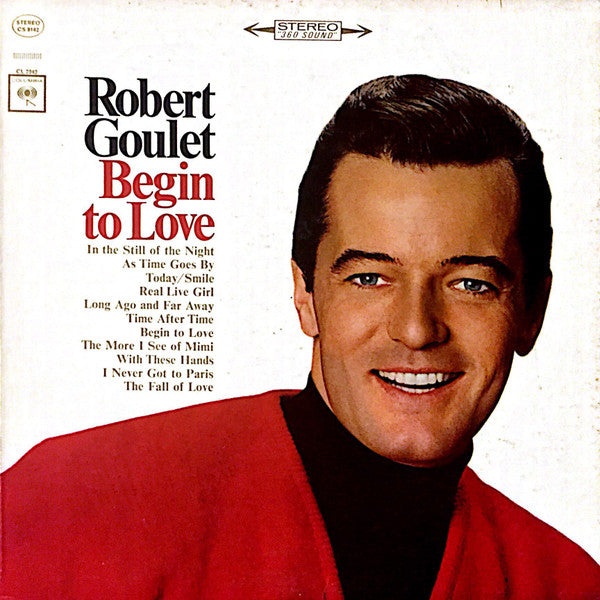Robert Goulet : Begin To Love (LP, Album)