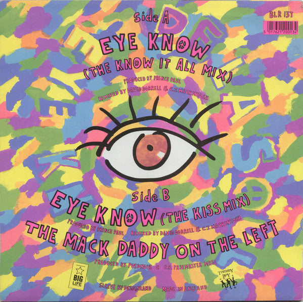 De La Soul : Eye Know (12", Single)