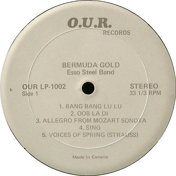 Esso Steel Band : Bermuda Gold (LP, Album)