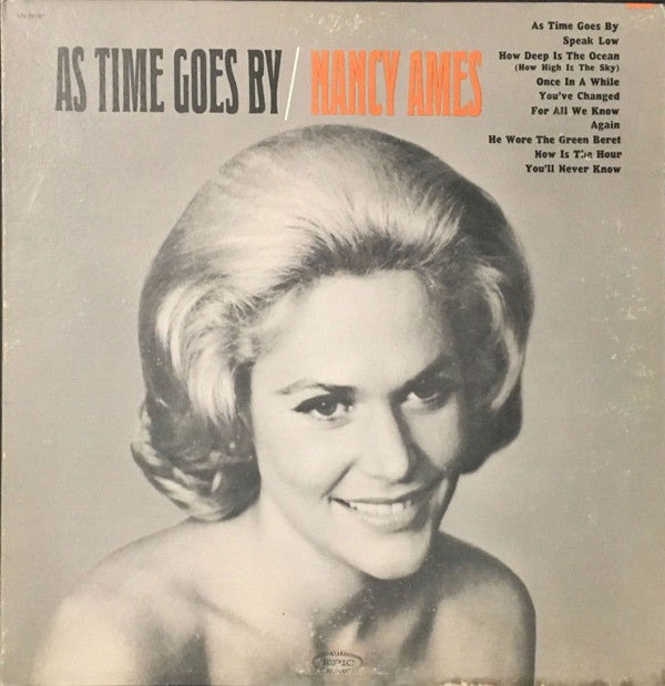 Nancy Ames : As Time Goes By (LP, Album, Mono)