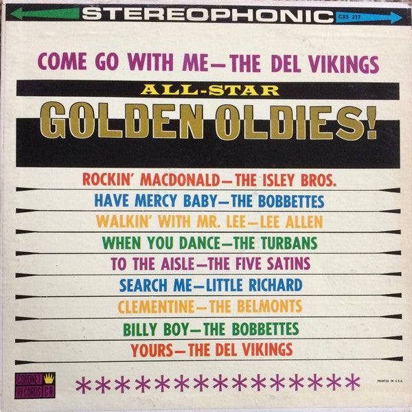Various : All Star Golden Oldies (LP, Comp)